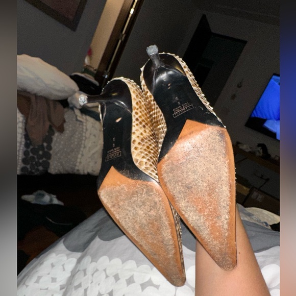 VINTAGE Giuseppe Zanotti Snakeskin pumps - Picture 4 of 8